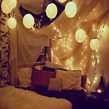 Load image into Gallery viewer, 11 FT  | 10 LED Nylon Mini Lantern String Lights