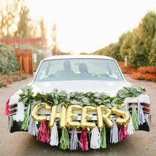 Load image into Gallery viewer, 40&quot; Gold Mylar Foil Letter Helium Balloons - A