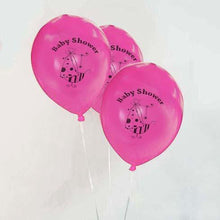 Load image into Gallery viewer, 25 PCS 12&quot; Pink Metallic Latex Baby Shower Balloons