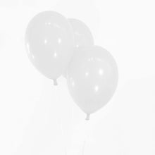 Load image into Gallery viewer, 25 Pack 12&quot; White Metallic Latex Water Air Helium Party Balloons