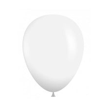 Load image into Gallery viewer, 25 Pack 12&quot; White Metallic Latex Water Air Helium Party Balloons