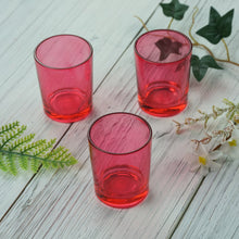 Load image into Gallery viewer, 12 Pack Red Votive Candle Holders
