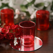 Load image into Gallery viewer, 12 Pack Red Votive Candle Holders