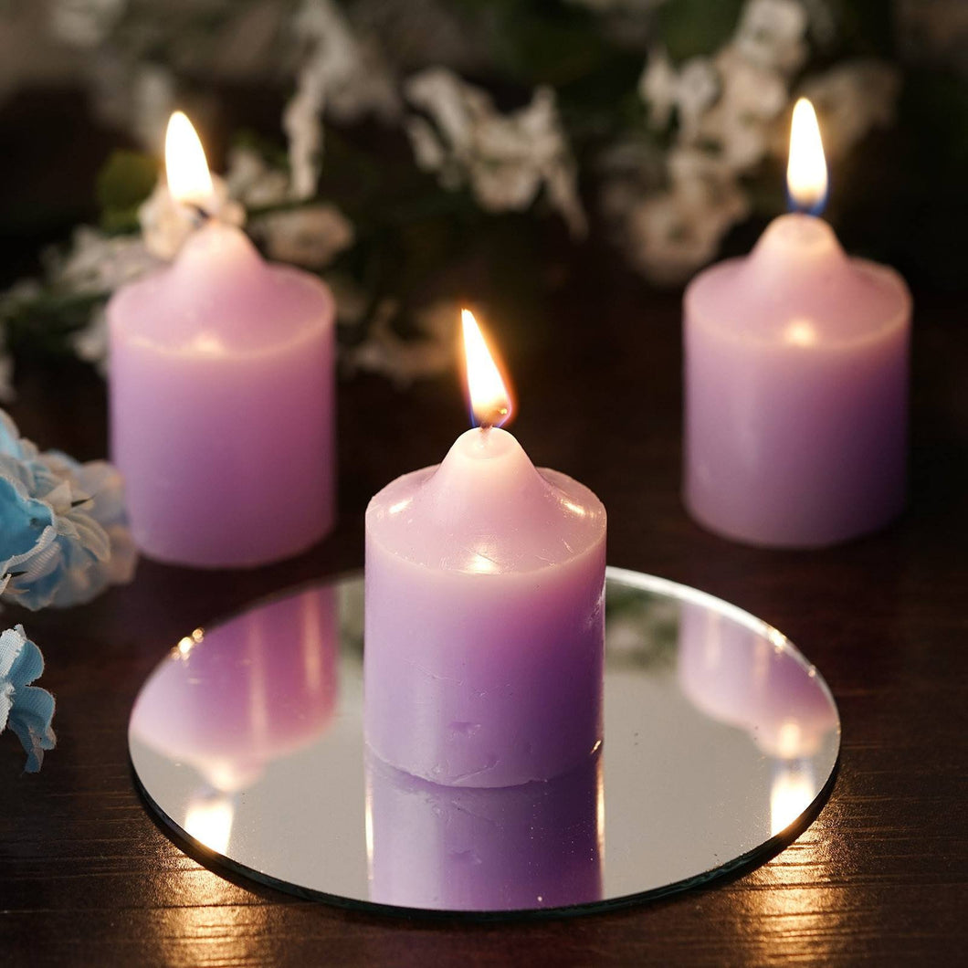 12 Pack | 2" Lavender Votive Candles