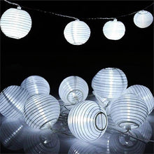 Load image into Gallery viewer, 11 FT  | 10 LED Nylon Mini Lantern String Lights