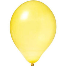 Load image into Gallery viewer, 25 Pack 12&quot; Yellow Metallic Latex Water Air Helium Party Balloons