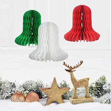 Load image into Gallery viewer, 12 Pack 16&quot; Fushia Bell-Shaped Honeycomb Paper Lantern