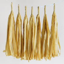 Load image into Gallery viewer, 12 PCS Champagne Tissue Paper Balloon Tassel Garlands