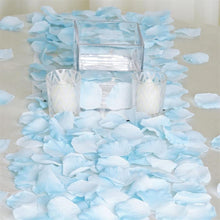 Load image into Gallery viewer, 500 Blue Silk Rose Petals For Table Confetti