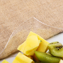 Load image into Gallery viewer, 12 Pack Clear 16oz Wave Design Plastic Square Disposable Bowl