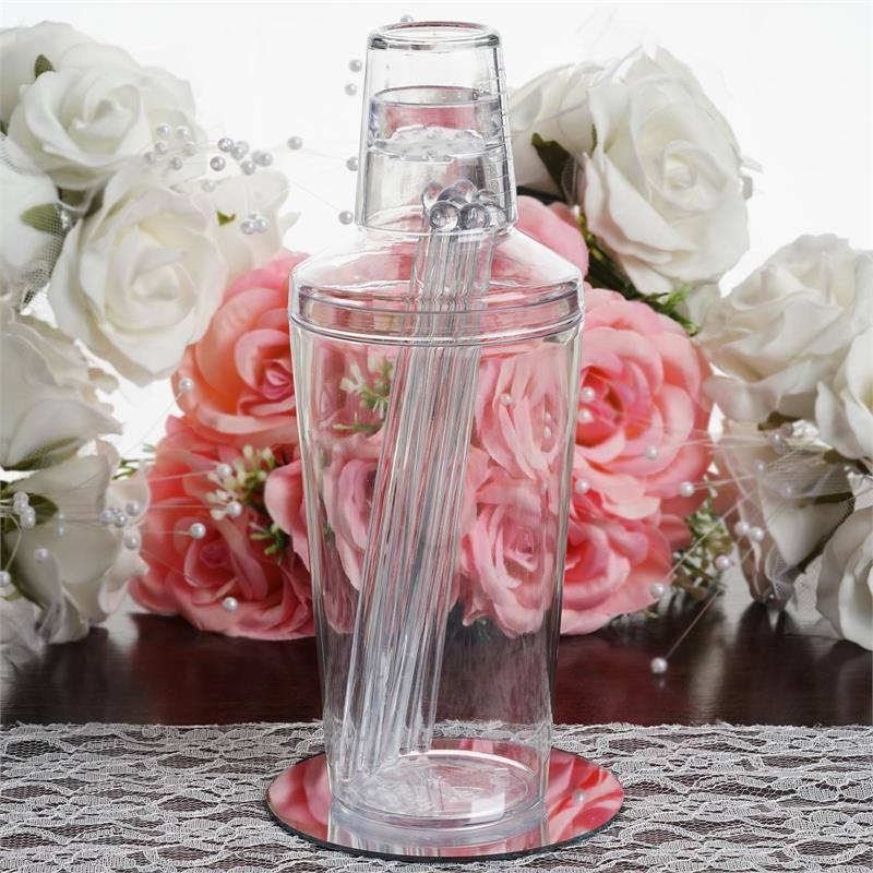 8 Pack Plastic Cocktail Stirrers Sticks