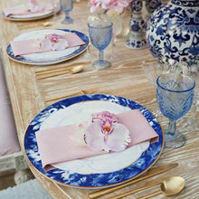 Load image into Gallery viewer, 12 Pack Blue Dishwasher Safe 11.5&quot; Porcelain Chip Resistant Dinner Plate