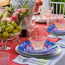 Load image into Gallery viewer, 12 Pack Blue Dishwasher Safe 11.5&quot; Porcelain Chip Resistant Dinner Plate