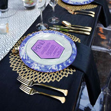 Load image into Gallery viewer, 12 Pack Blue Dishwasher Safe 11.5&quot; Porcelain Chip Resistant Dinner Plate