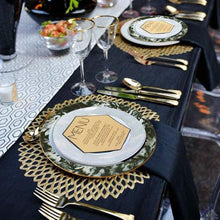 Load image into Gallery viewer, 12 Pack Black Dishwasher Safe 11.5&quot; Porcelain Chip Resistant Dinner Plate