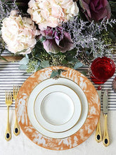 Load image into Gallery viewer, 12 Pack Orange Dishwasher Safe 11.5&quot; Porcelain Chip Resistant Dinner Plate