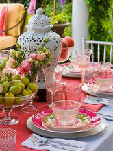 Load image into Gallery viewer, 12 Pack Pink Dishwasher Safe 11.5&quot; Porcelain Chip Resistant Dinner Plate