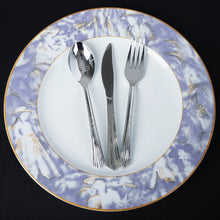 Load image into Gallery viewer, 12 Pack Violet Dishwasher Safe 11.5&quot; Porcelain Chip Resistant Dinner Plate